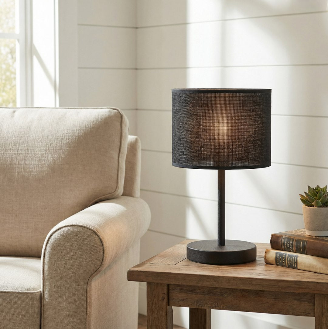 Eco table lamp black
