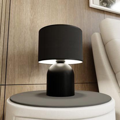 Aspen table lamp black/white
