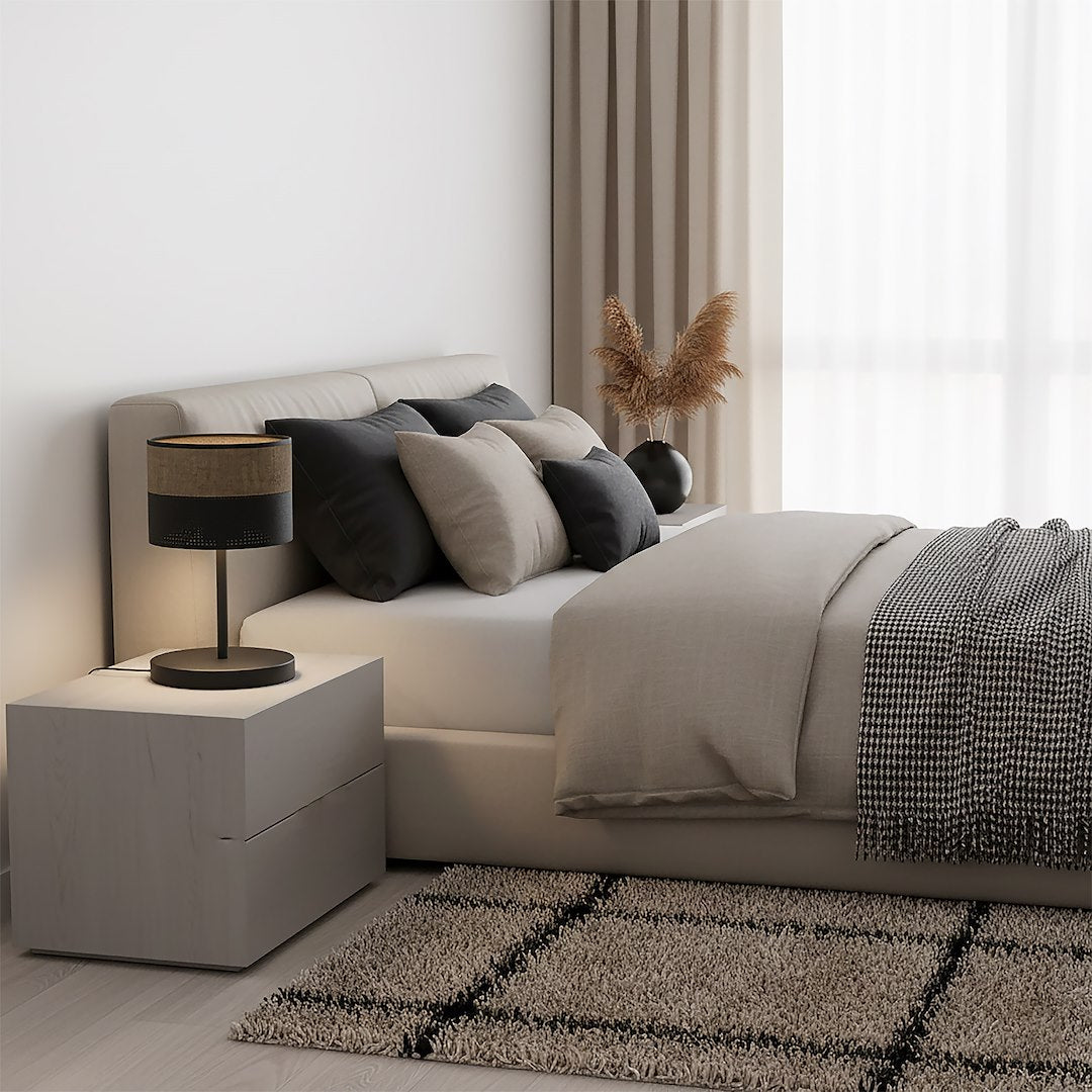Karbon table lamp black/brown