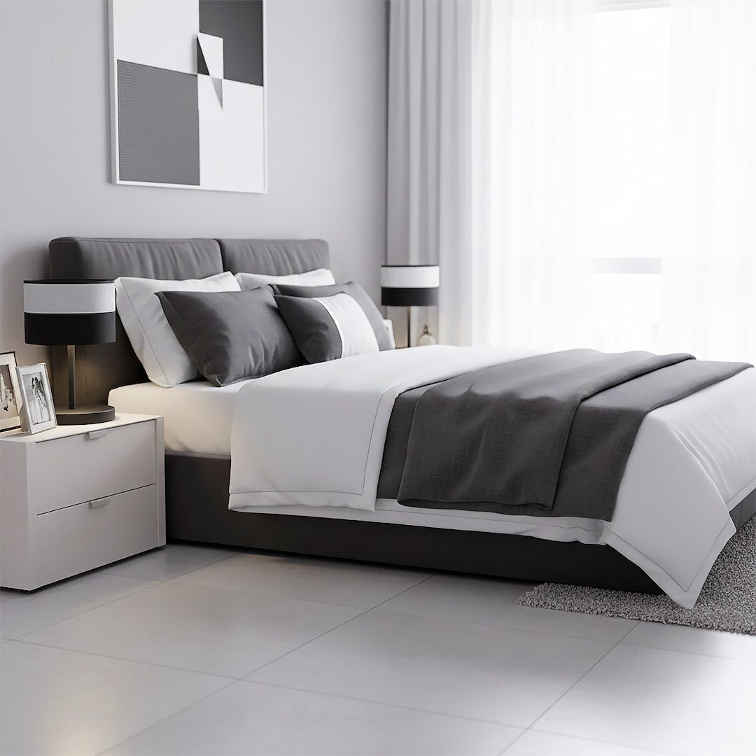 Karbon table lamp black/grey