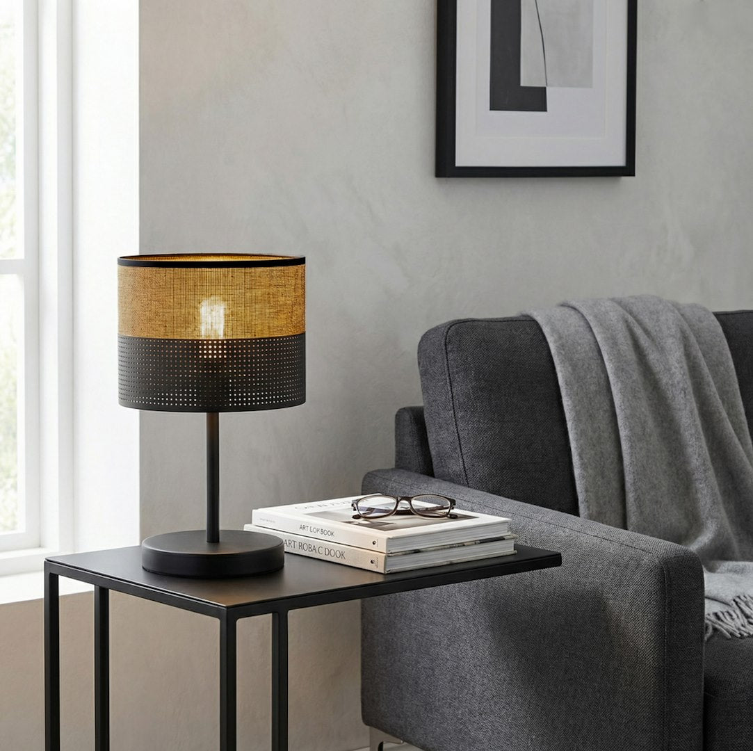 Karbon table lamp black/brown