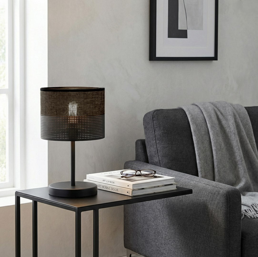 Karbon table lamp black