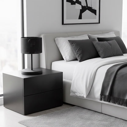 Lux table lamp black