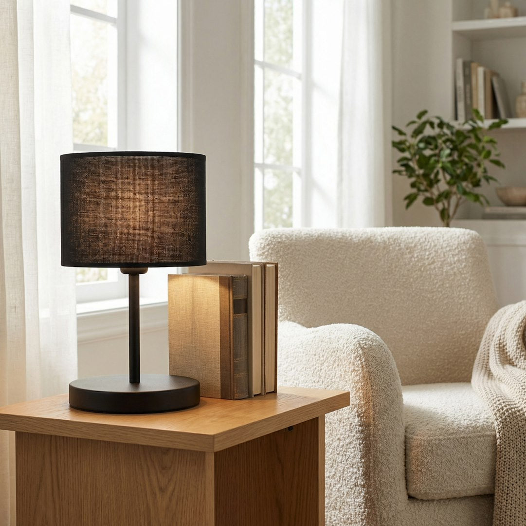 Eco table lamp black