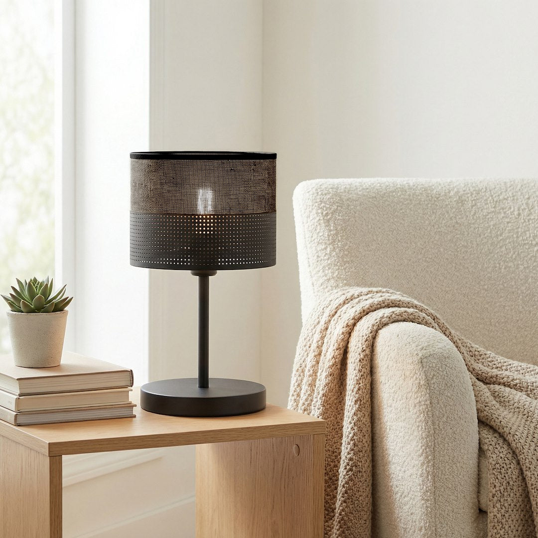 Karbon table lamp black