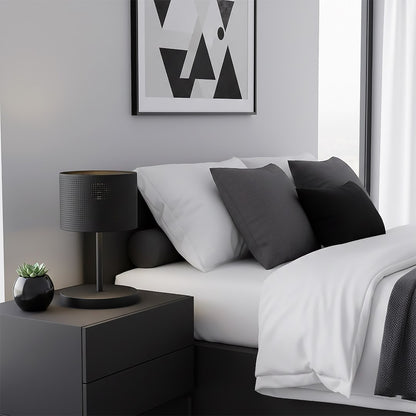 Lux table lamp black