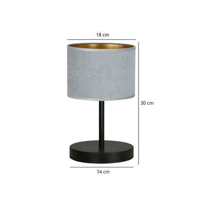 Hilde table lamp grey