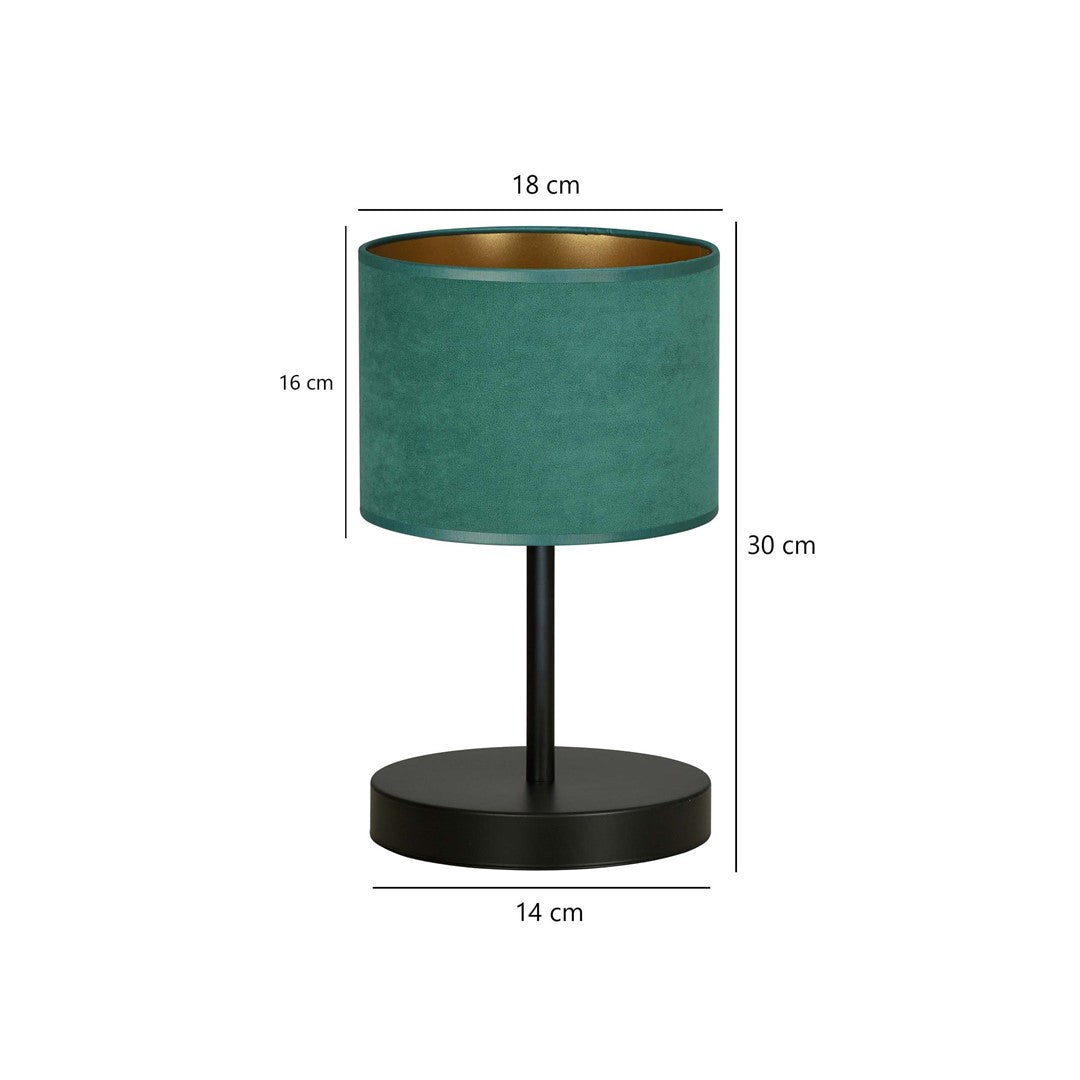 Hilde table lamp green