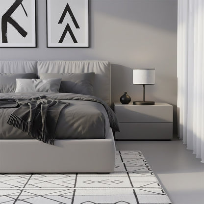 Eco table lamp black/grey