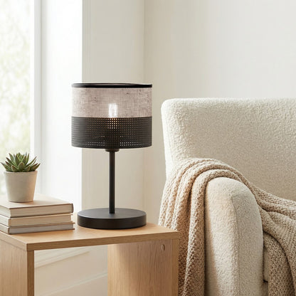 Karbon table lamp black/grey