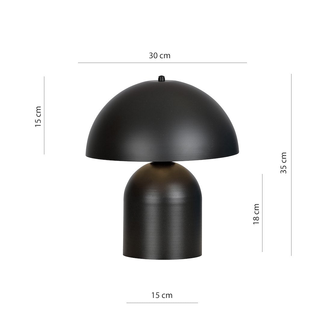 Kava table lamp black