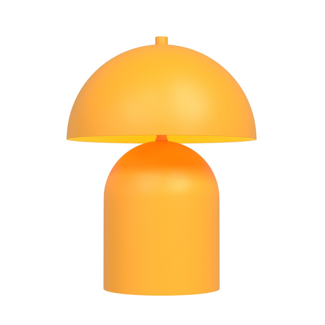 Mush table lamp orange