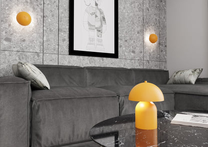 Mush table lamp orange