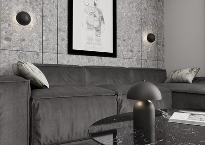 Mush table lamp black