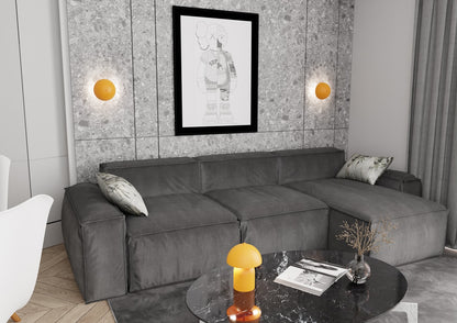 Mush table lamp orange