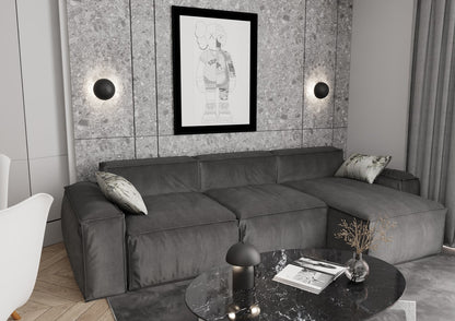 Mush table lamp black