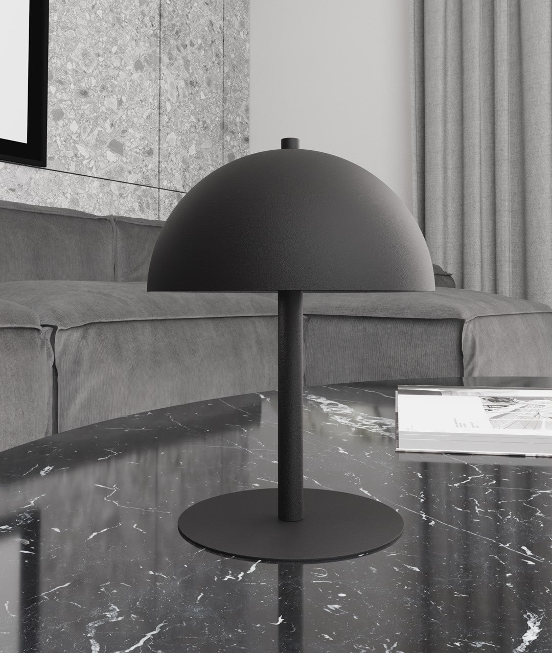 Mogu table lamp black