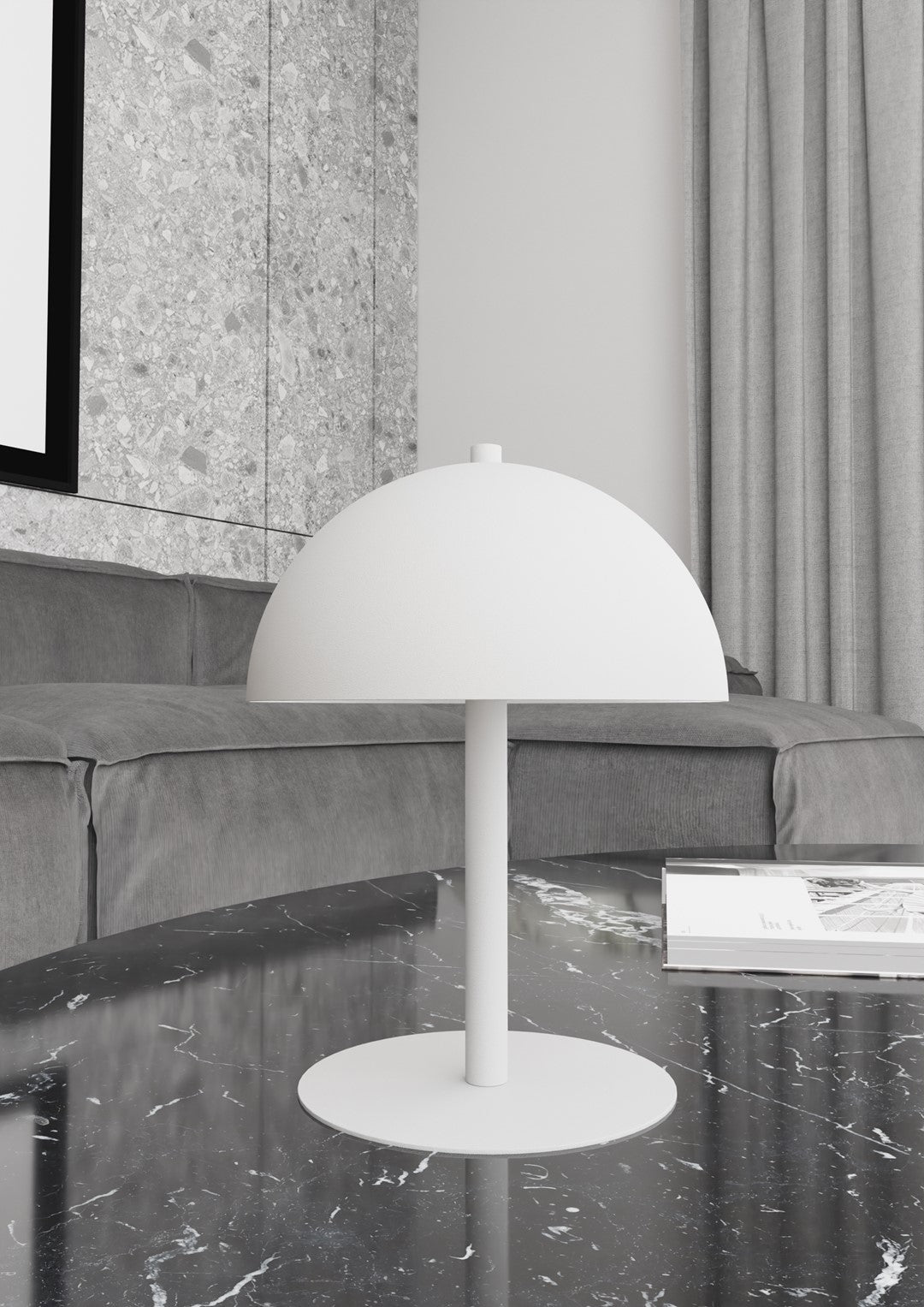 Mogu table lamp white