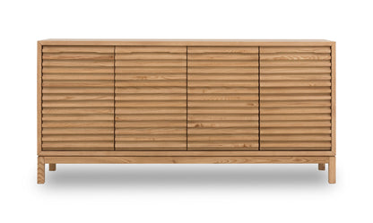 Tanner Four-Door Sideboard in Flaxen