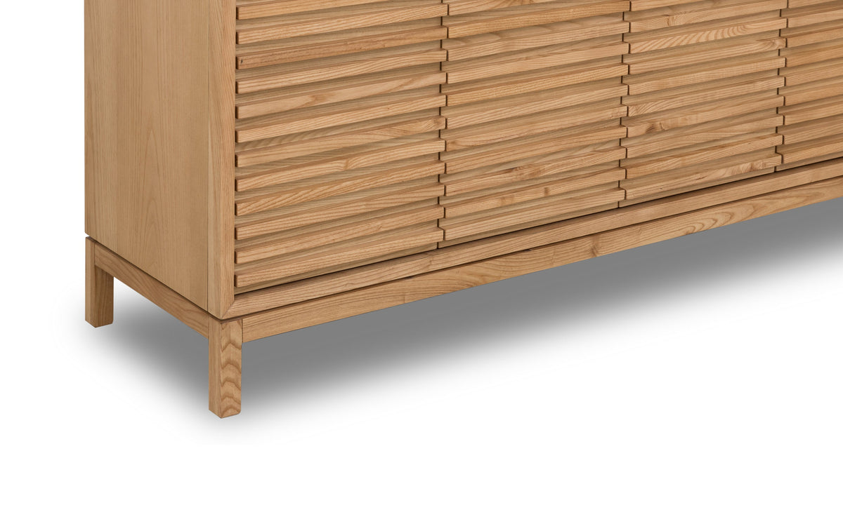 Tanner Four-Door Sideboard in Flaxen