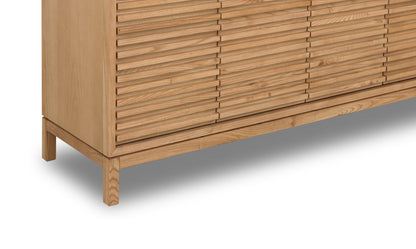 Tanner Four-Door Sideboard in Flaxen