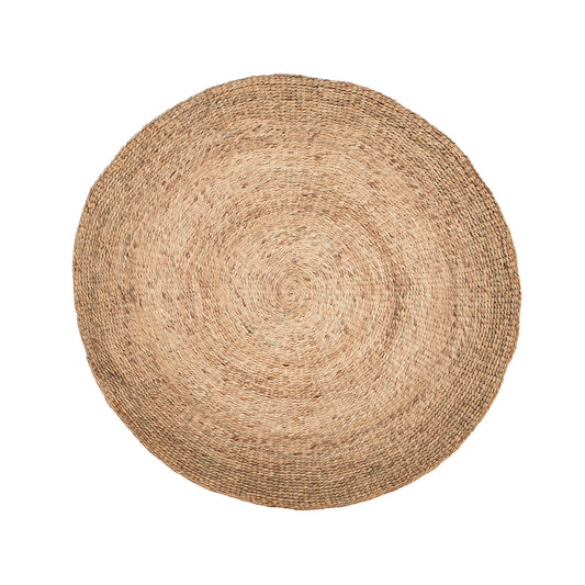 Water hyacinth rug - natural - 200