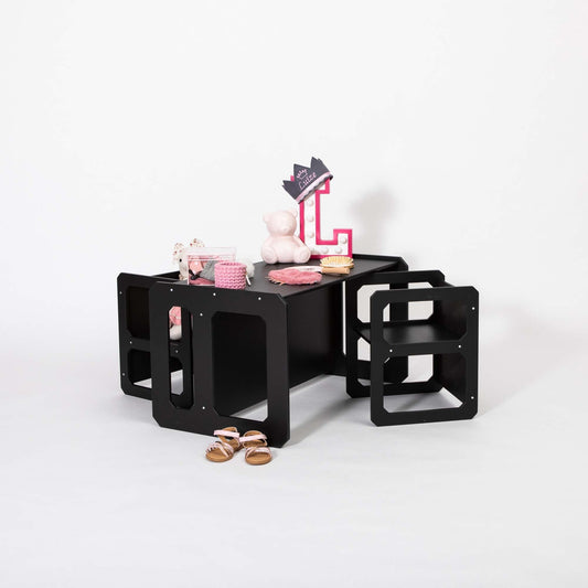 Montessori Weaning Table and 2-Chair Set